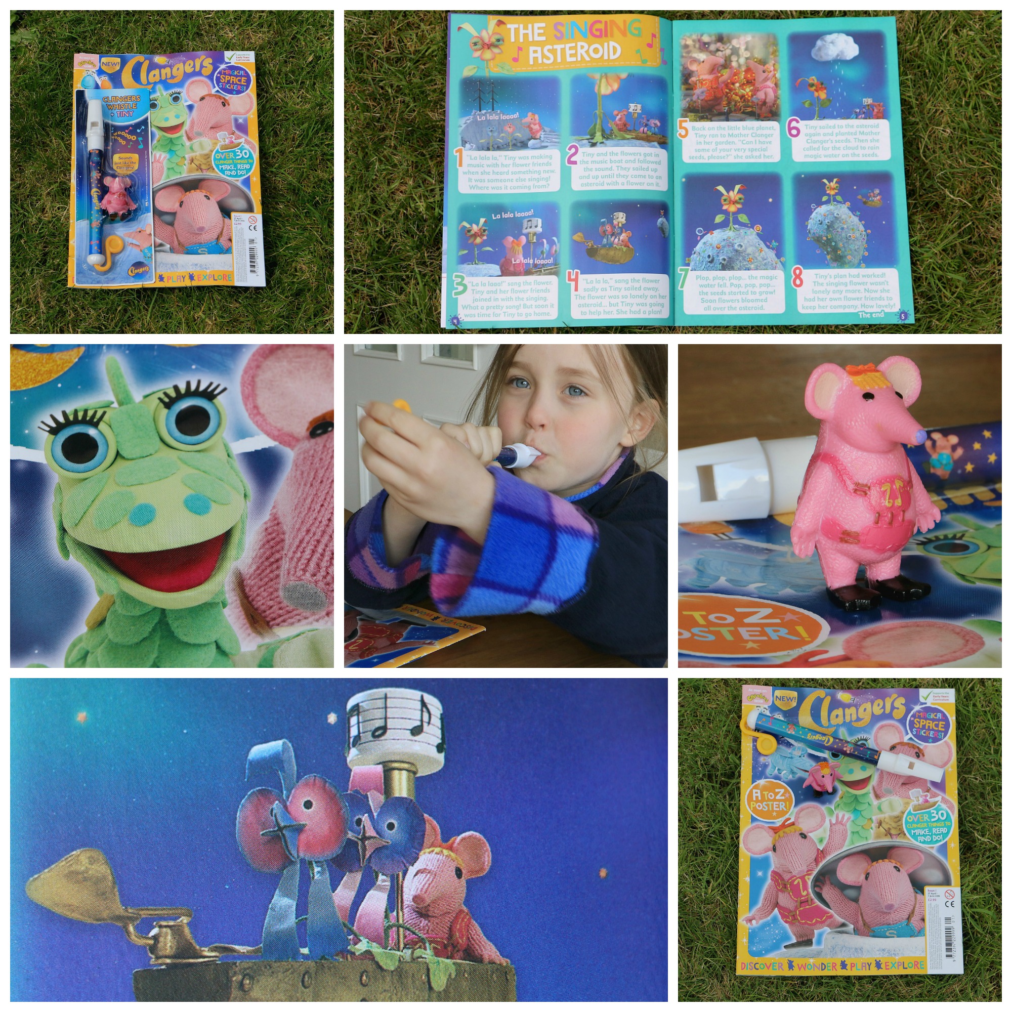PODcast Clangers collage